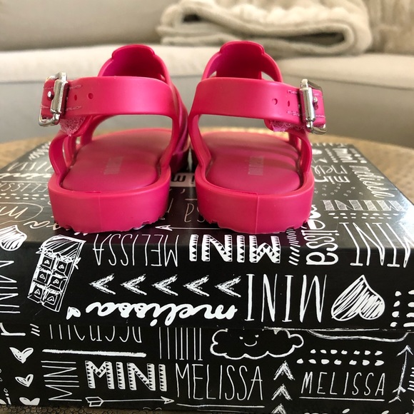 Mini Melissa | NWT toddler girl sandals | Sz 5 - Picture 6 of 7